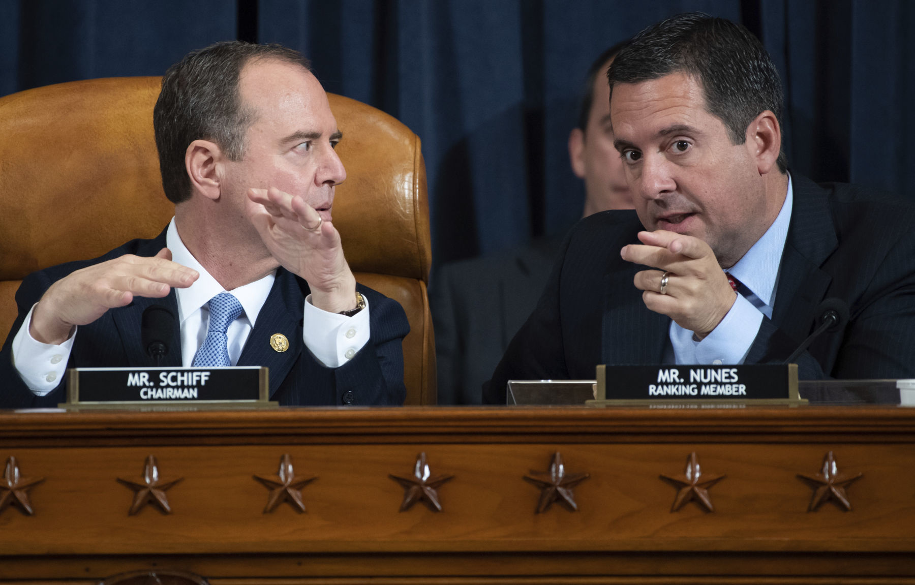 Adam Schiff and Devin Nunes